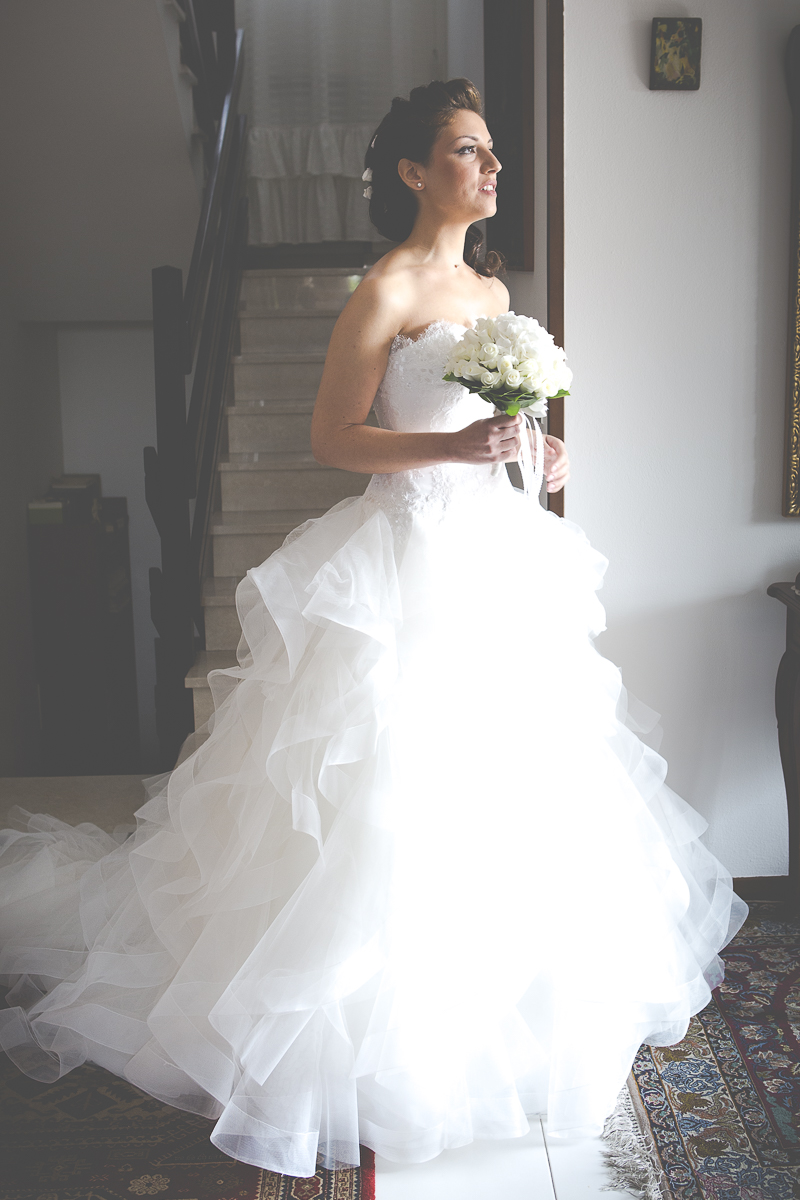 Pronta per il mio grande giorno! 🌸👰🏻 #matrimonio #sposa #fiori #emozioni